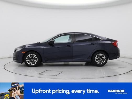 Blue 2017 Honda Civic LX