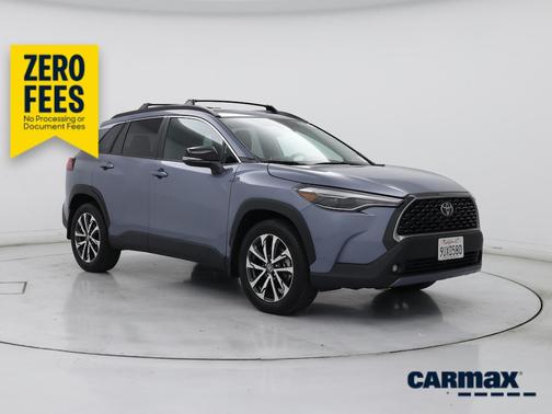 Blue 2025 Toyota Corolla Cross XLE