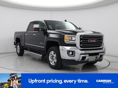 Black 2015 GMC Sierra 2500 SLT