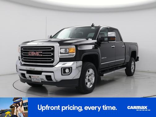 Black 2015 GMC Sierra 2500 SLT