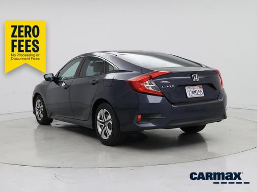 Blue 2016 Honda Civic LX