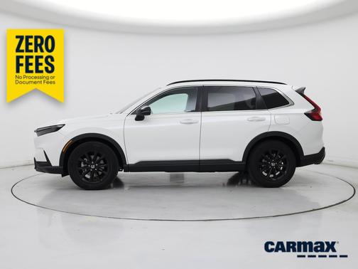 White 2024 Honda CR-V Hybrid Sport