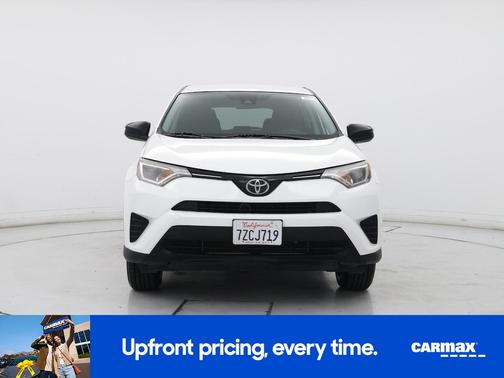 White 2018 Toyota RAV4 LE