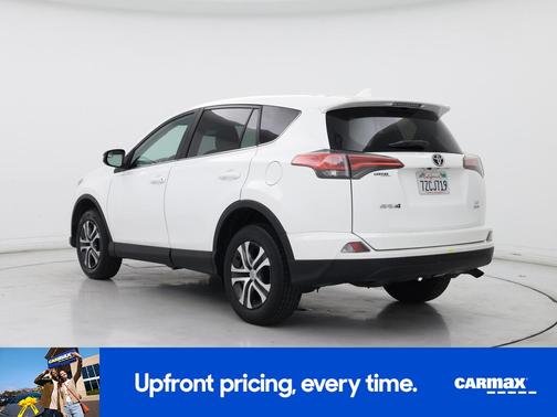 White 2018 Toyota RAV4 LE