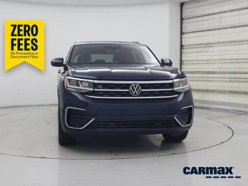 Blue 2020 Volkswagen Atlas Cross Sport SEL R-Line