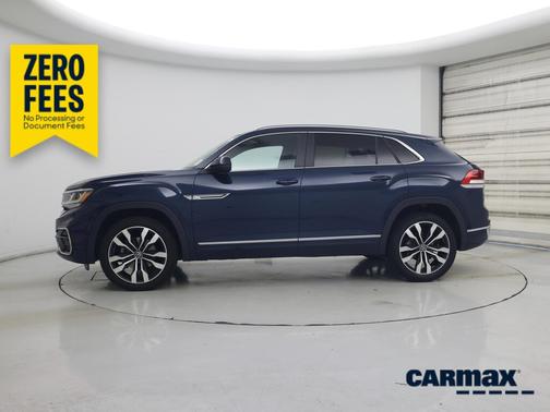 Blue 2020 Volkswagen Atlas Cross Sport SEL R-Line
