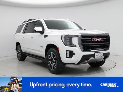 White 2023 GMC Yukon XL AT4