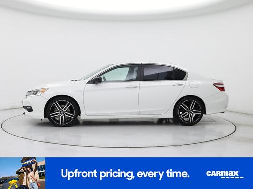 White 2017 Honda Accord Sport