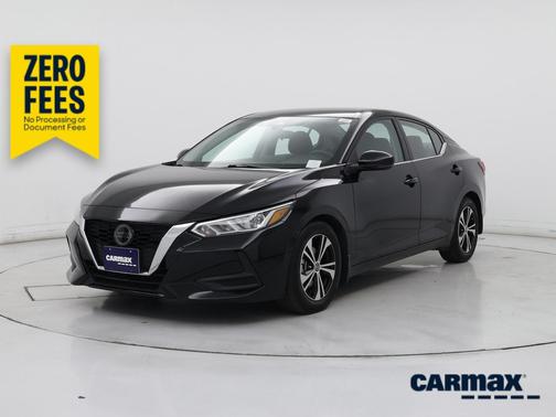 Black 2020 Nissan Sentra SV