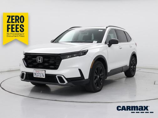 White 2023 Honda CR-V Hybrid Sport Touring
