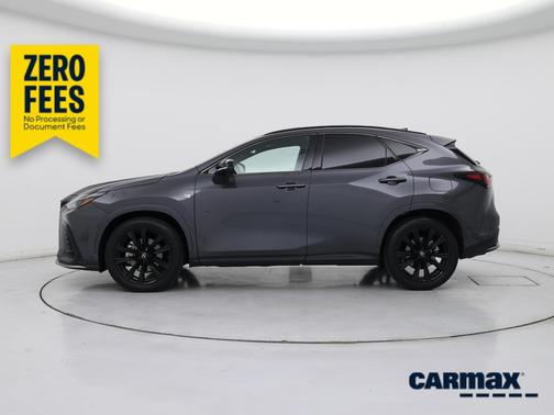 Gray 2022 Lexus NX 350 F-SPORT Handling