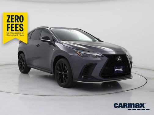 Gray 2022 Lexus NX 350 F-SPORT Handling