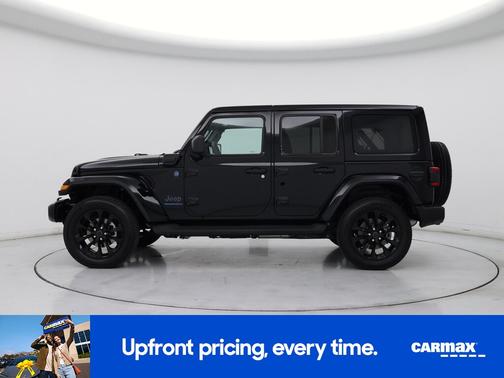 Black 2025 Jeep Wrangler 4xe Sahara