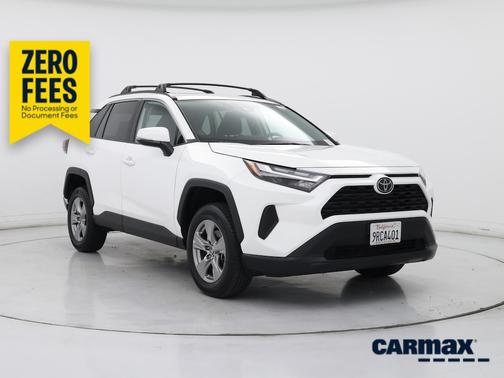 White 2025 Toyota RAV4 XLE