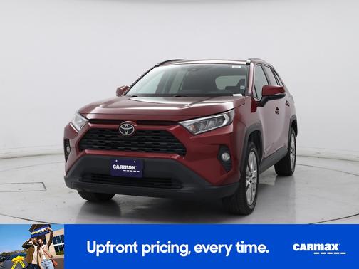 Burgundy 2019 Toyota RAV4 XLE Premium