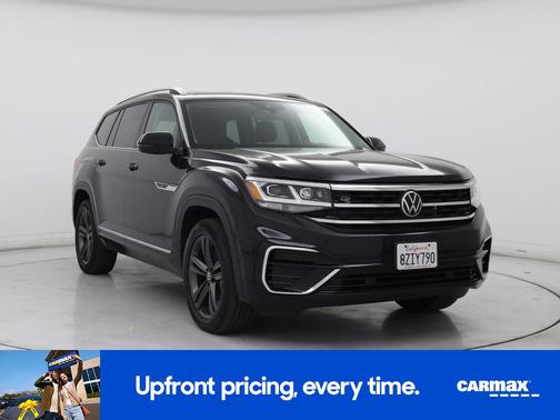 Black 2022 Volkswagen Atlas SEL R-Line Black