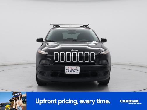 Black 2017 Jeep Cherokee Sport