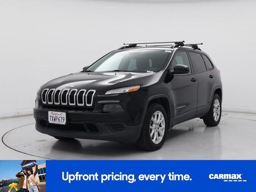 Black 2017 Jeep Cherokee Sport