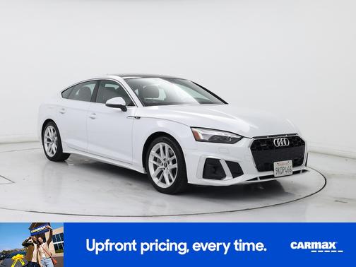 White 2024 Audi A5 Sportback S-Line Prestige