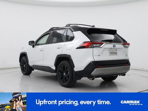 White 2024 Toyota RAV4 Hybrid XSE
