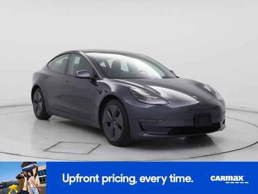 Gray 2021 Tesla Model 3 Standard Range Plus