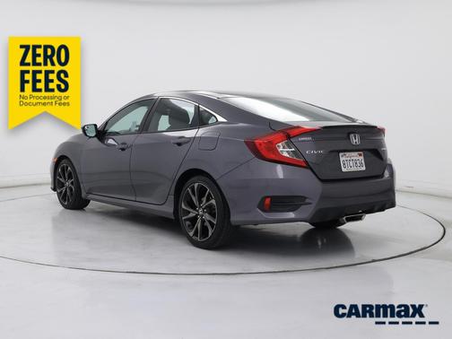 Gray 2020 Honda Civic Sport