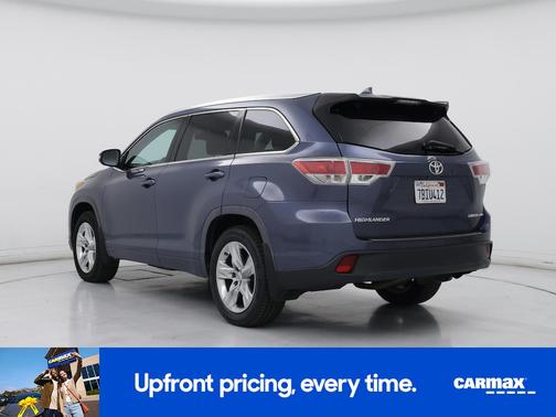 Blue 2014 Toyota Highlander Limited