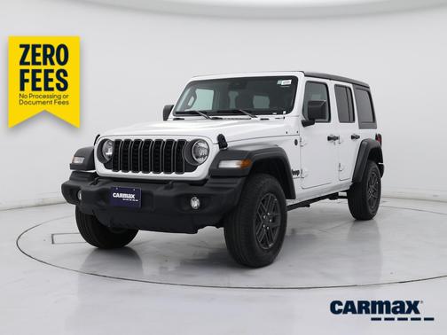 White 2025 Jeep Wrangler Sport S