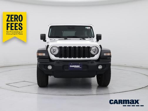 White 2025 Jeep Wrangler Sport S