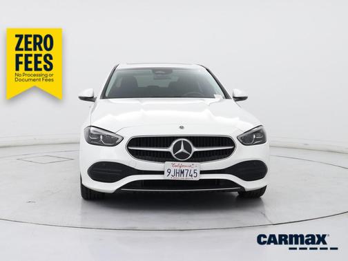 White 2023 Mercedes-Benz C-Class