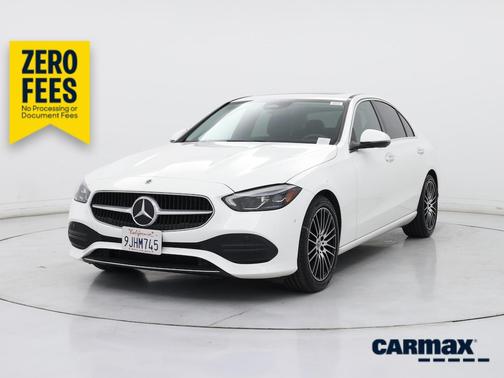 White 2023 Mercedes-Benz C-Class