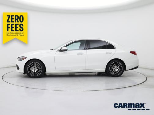 White 2023 Mercedes-Benz C-Class