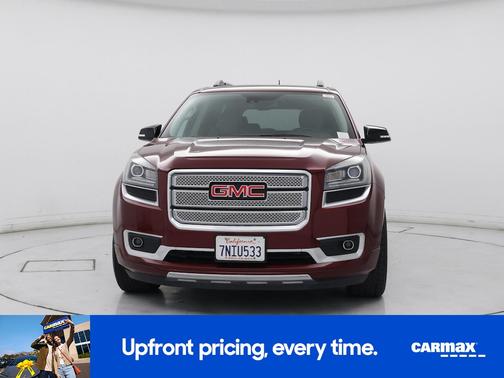 Red 2015 GMC Acadia Denali