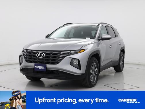 Gray 2024 Hyundai TUCSON Hybrid Blue