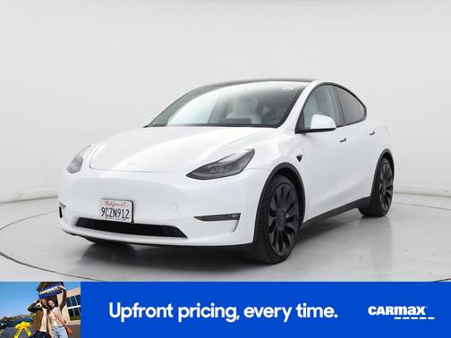 White 2022 Tesla Model Y Performance