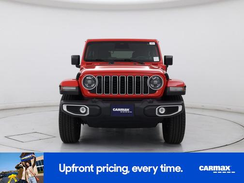 Red 2025 Jeep Wrangler 4xe Sahara