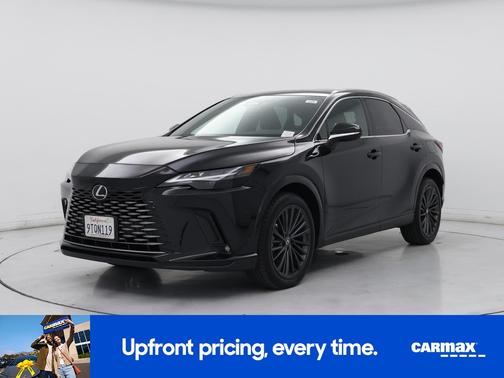 Black 2025 Lexus RX 350h Premium