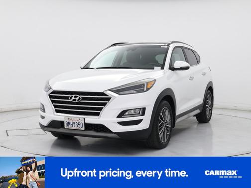 White 2019 Hyundai TUCSON SEL