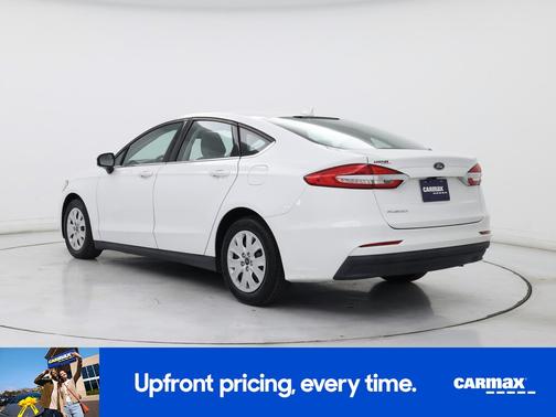 White 2020 Ford Fusion S