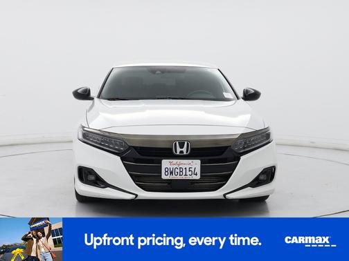 White 2021 Honda Accord Sport