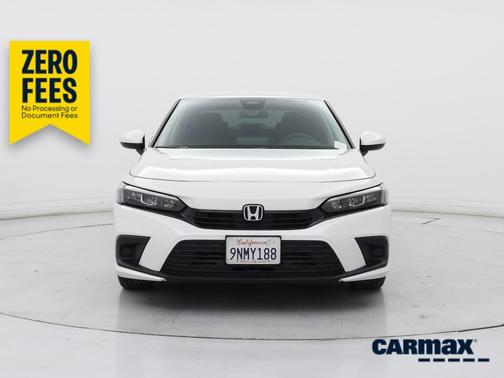 White 2024 Honda Civic LX