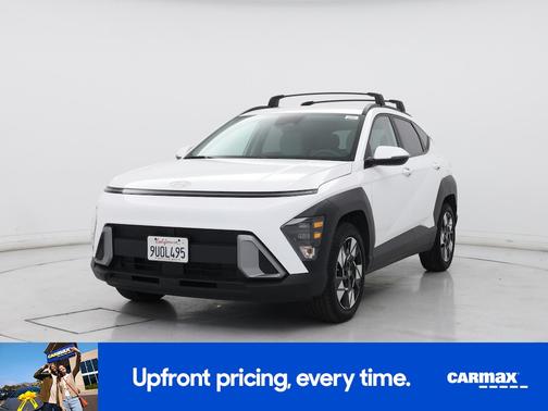 White 2025 Hyundai KONA SEL