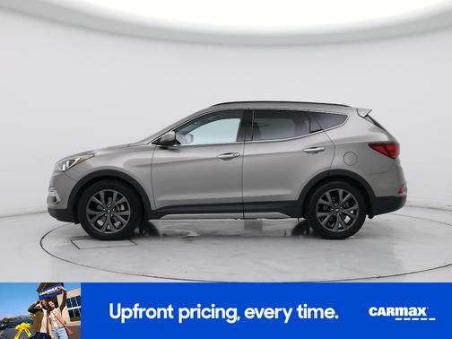 Gray 2017 Hyundai Santa Fe Sport 2.0T