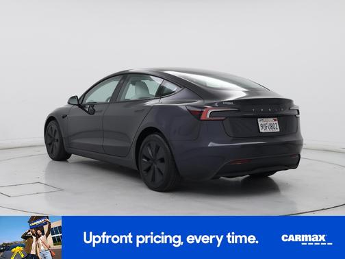 Gray 2025 Tesla Model 3 Long Range