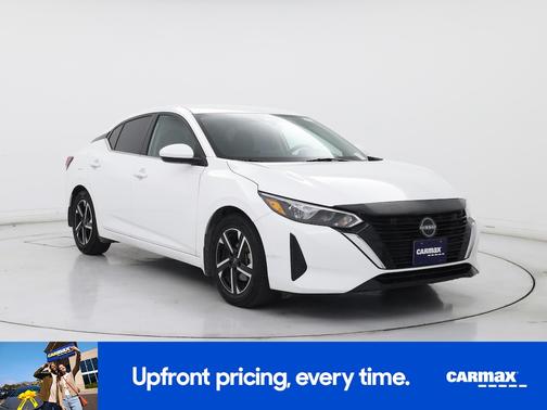 White 2025 Nissan Sentra SV
