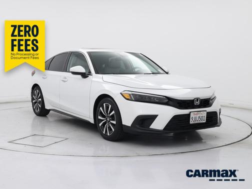 White 2024 Honda Civic EX-L