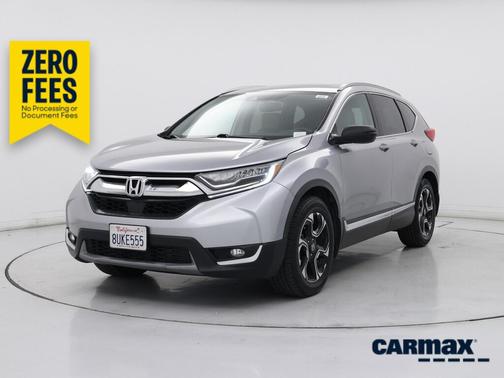 Silver 2017 Honda CR-V Touring