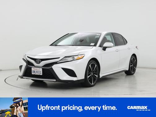 White 2020 Toyota Camry XSE