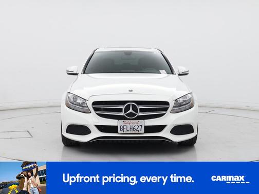White 2018 Mercedes-Benz C-Class