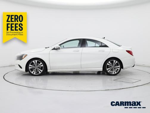 White 2019 Mercedes-Benz CLA 250